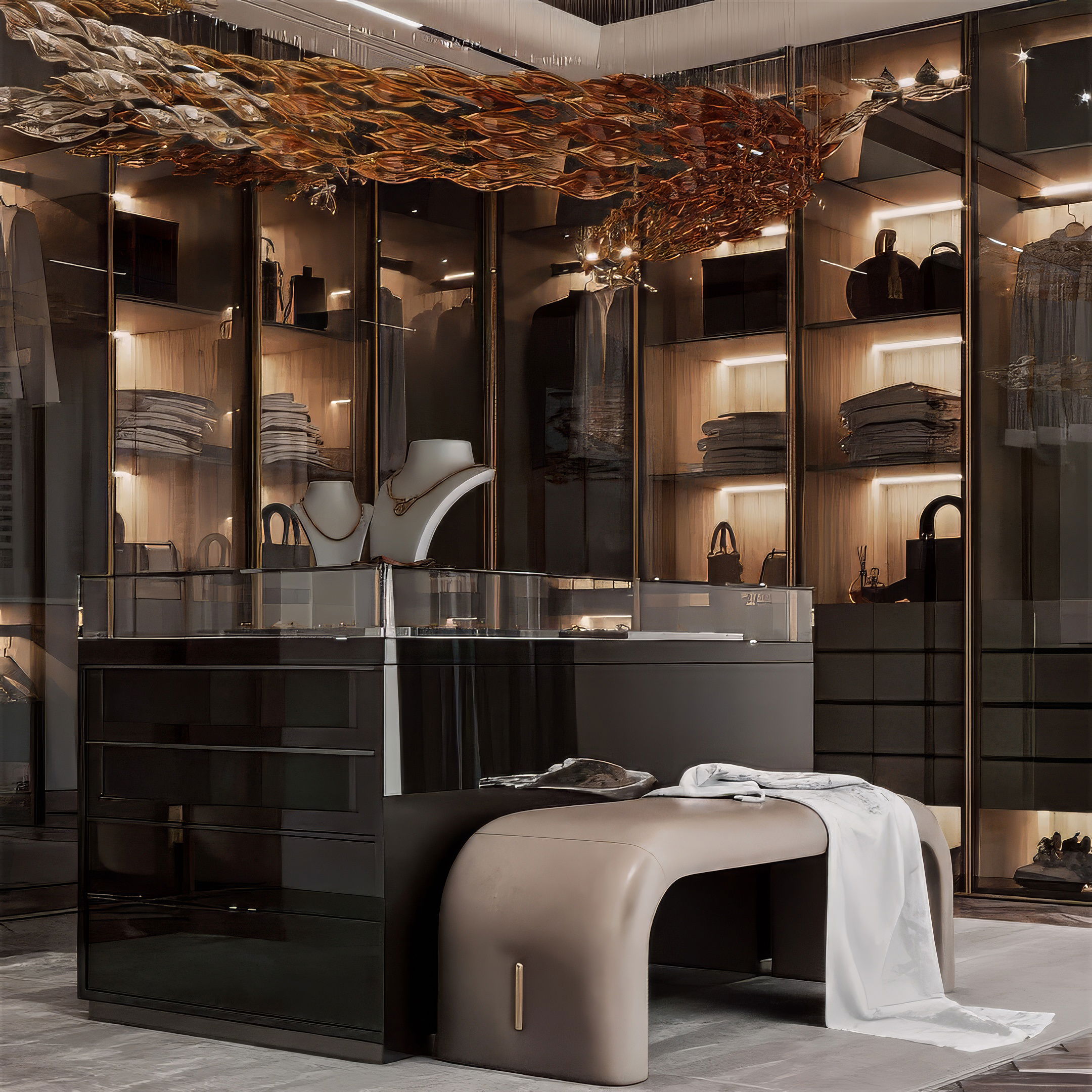 Дизайн гардеробной