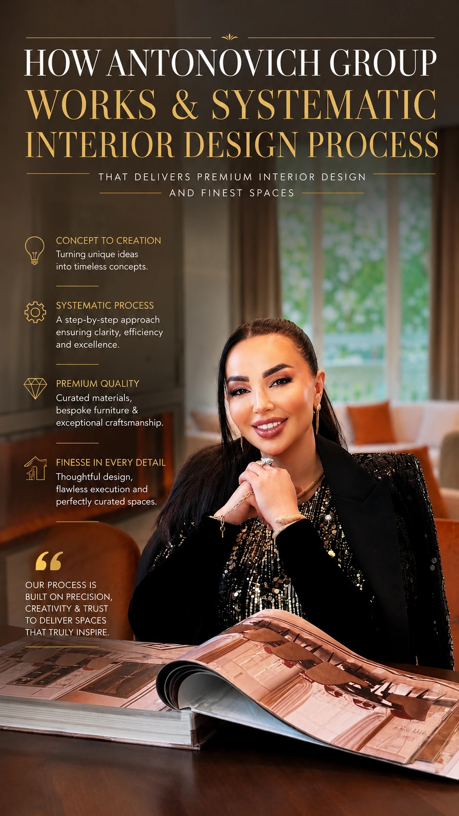 Katrina Antonovich on luxury interior design, Dubai
