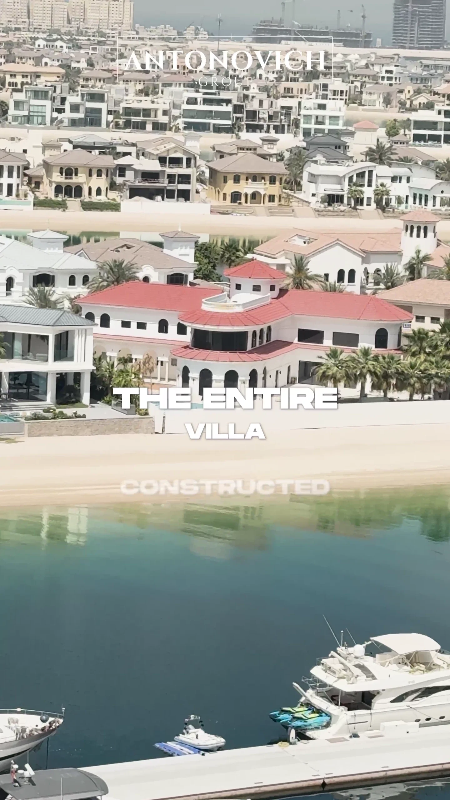 Antonovich Group luxury waterfront residences, Dubai