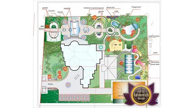 Планировка интерьера в Кувейте — роскошь и функциональность