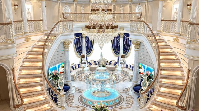 Дизайн виллы в Кувейте — роскошь и функциональность