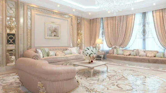 Living room design in Tanzania