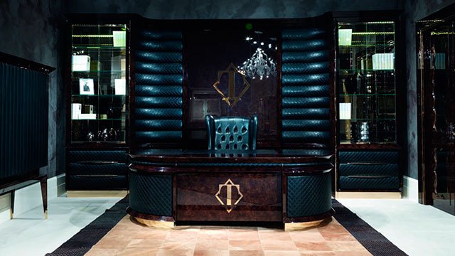 Дизайн роскошного домашнего офиса