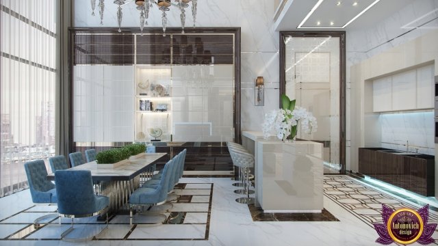 Роскошная современная гостиная — дизайн интерьера