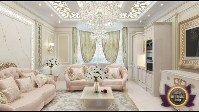 STYLISH LIVING ROOM DESIGN IN CLASSIC STYLE