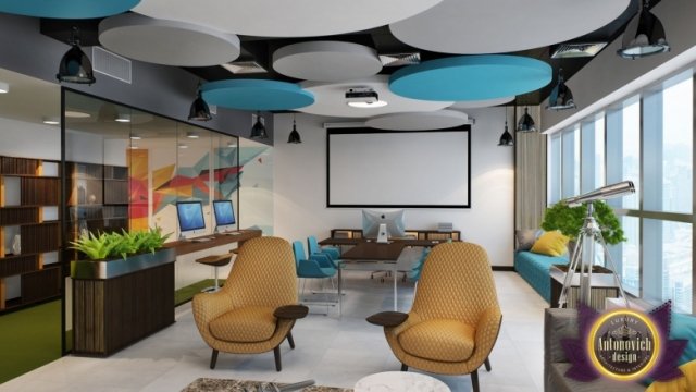 Дизайн офиса под ключ в Дубае: современный интерьер и удобная планировка