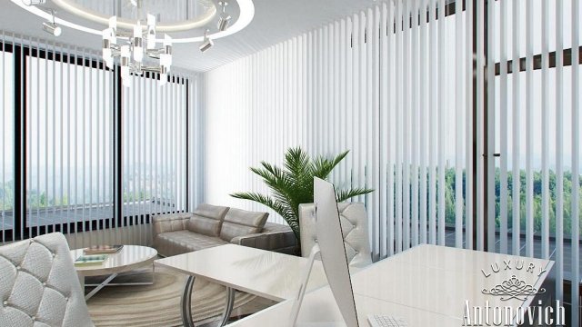 Офисный проект торговой компании — премиальный дизайн в Абу-Даби