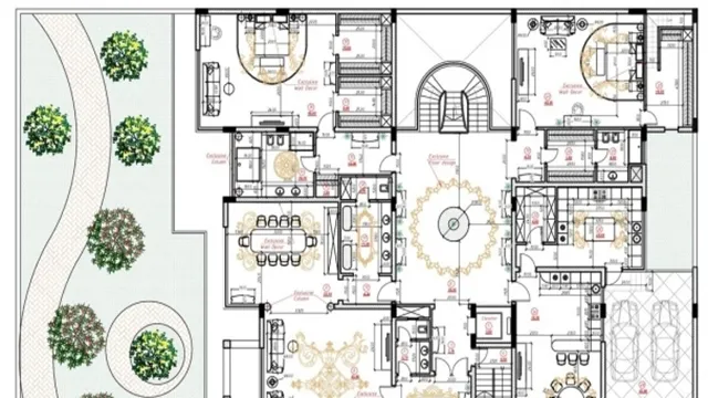 Планировка дома в Дохе — индивидуальные проекты