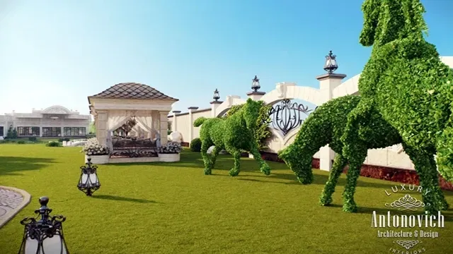 Landscape design in Umm al-Quwain