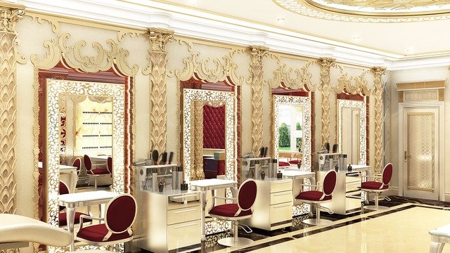 Luxurious Beauty Salon Interior