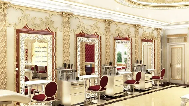Luxurious Beauty Salon Interior