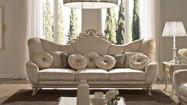 Living room furniture in the Italian style