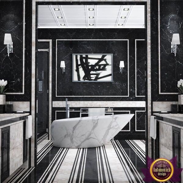 تصميم جدار رخامي فاخر من MGM Marbles and Stone