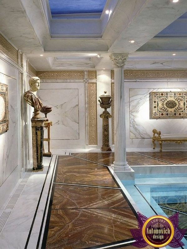 تصميم حمام رخامي فاخر من MGM