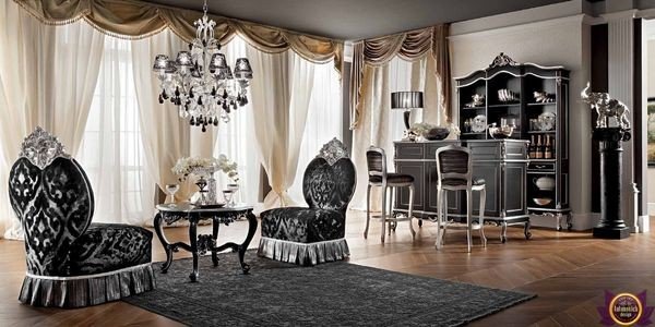 Functional and stylish console table with storage