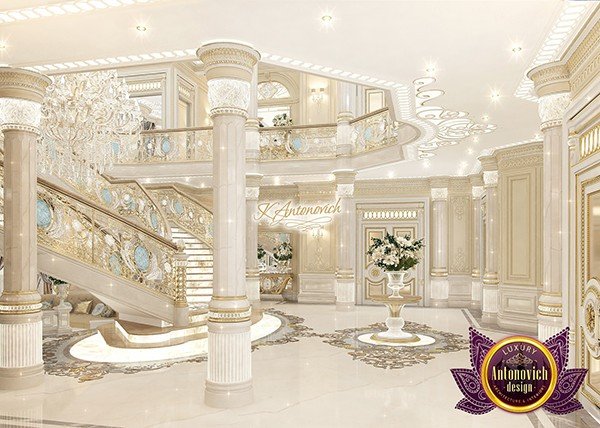 Contemporary main entrance with unique door design