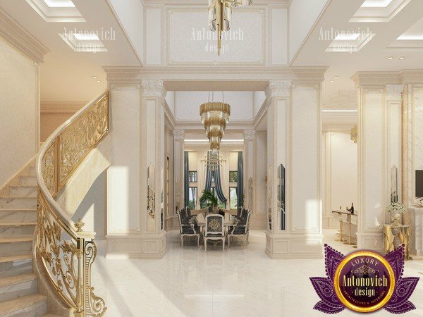 Noble Hall Design's signature touch in a lavish home office
