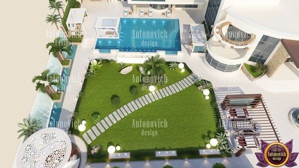 Luxurious infinity pool overlooking a breathtaking view