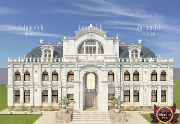 مبنى حديث صممه مكتب معماري في أبوظبي