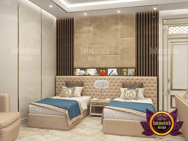 Elegant and functional kids' room interior in UAE