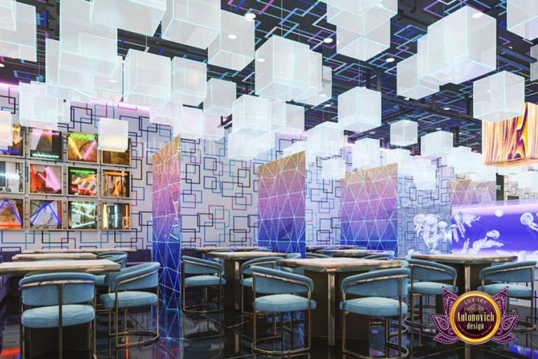 luxurious restaurant design