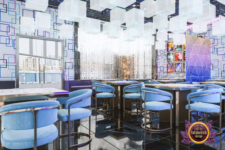 elegant restaurant interior