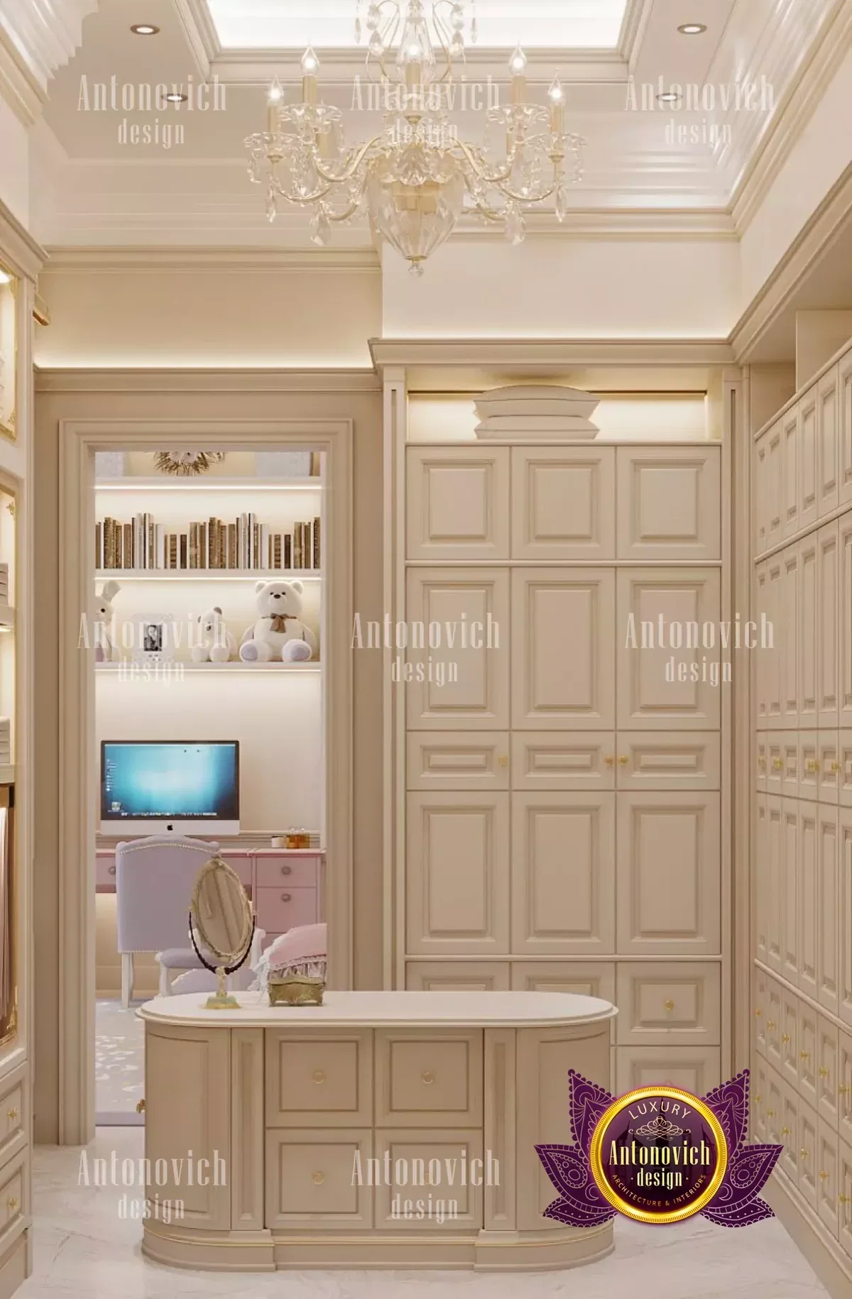 luxury dressing room