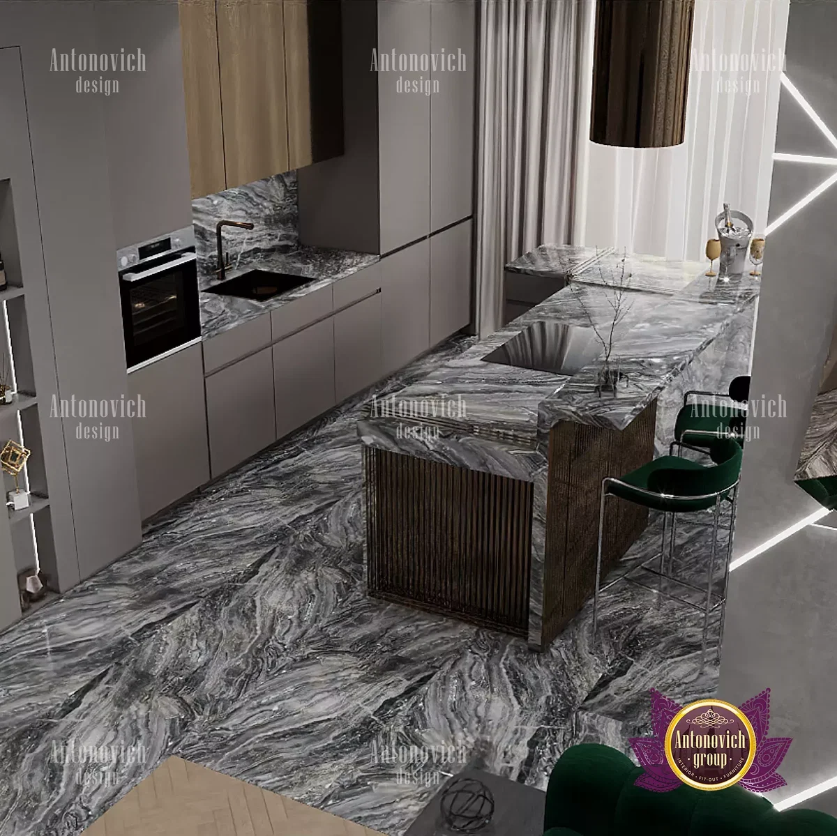 marble finish