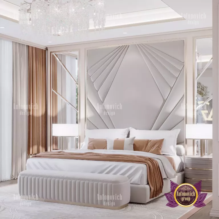 brown bedroom image
