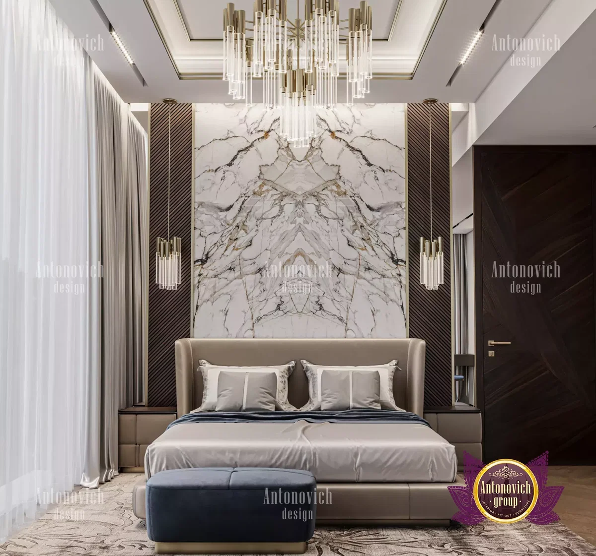 Dubai bedroom interior