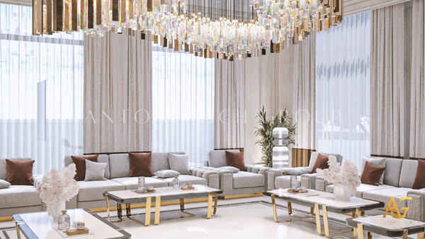 Luxury Villa Living Room Design Ideas