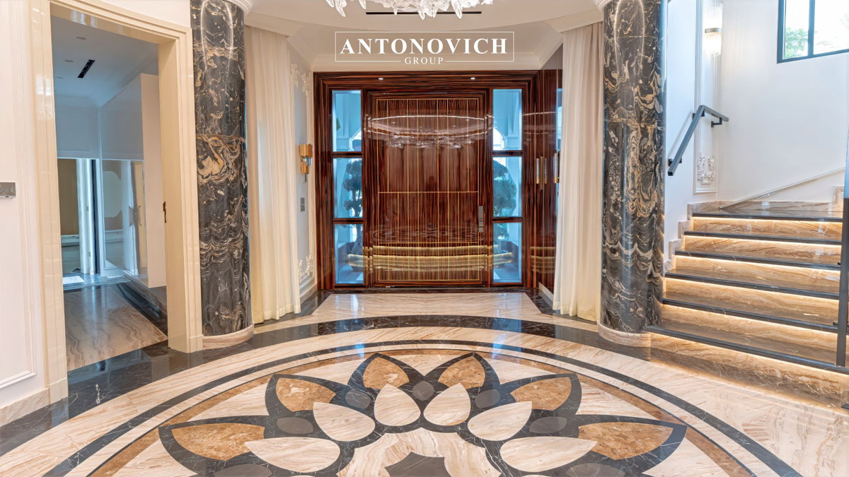 Exquisite Interior Fit-Out for Palm Jumeirah Villa Renovation: Premium Marble Installation Expertise