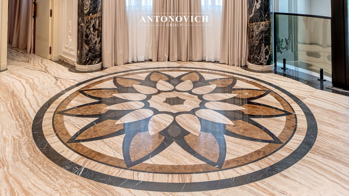 Exquisite Interior Fit-Out for Palm Jumeirah Villa Renovation: Premium Marble Installation Expertise