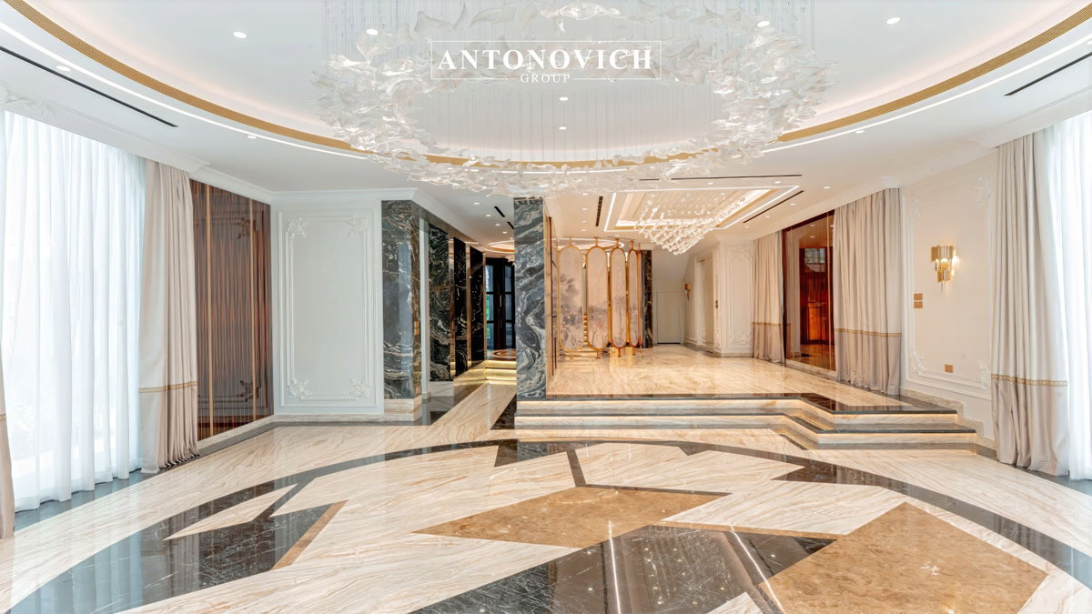 Palm Jumeirah Villa Interior Renovation &amp; Fit-Out: A Masterpiece by Antonovich Group