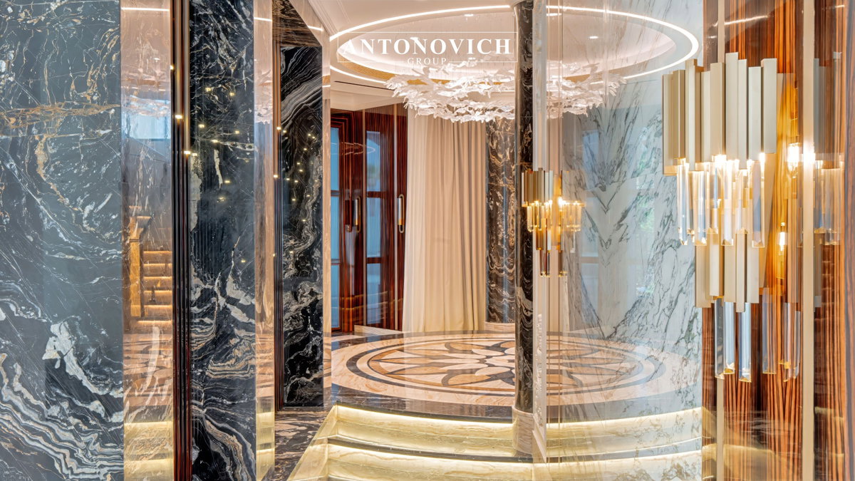 Exquisite Interior Fit-Out for Palm Jumeirah Villa Renovation: Premium Marble Installation Expertise