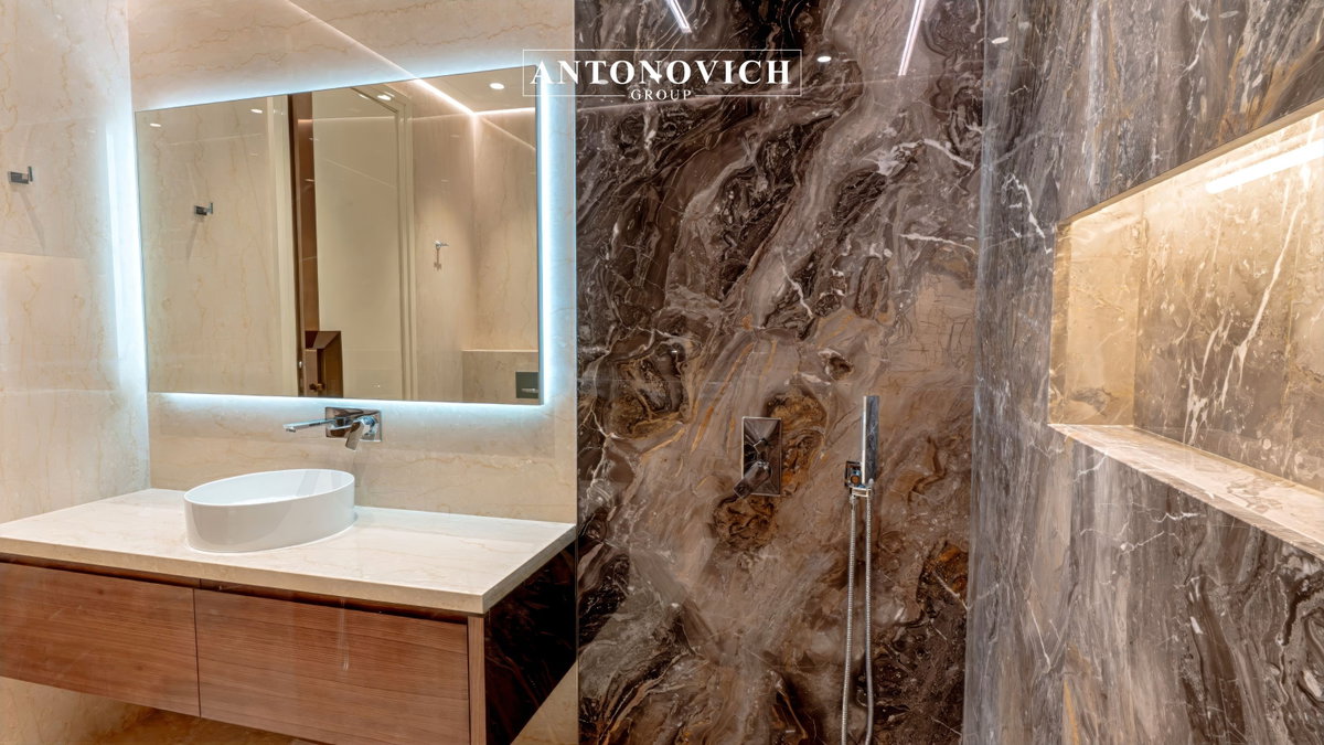Exquisite Interior Fit-Out for Palm Jumeirah Villa Renovation: Premium Marble Installation Expertise
