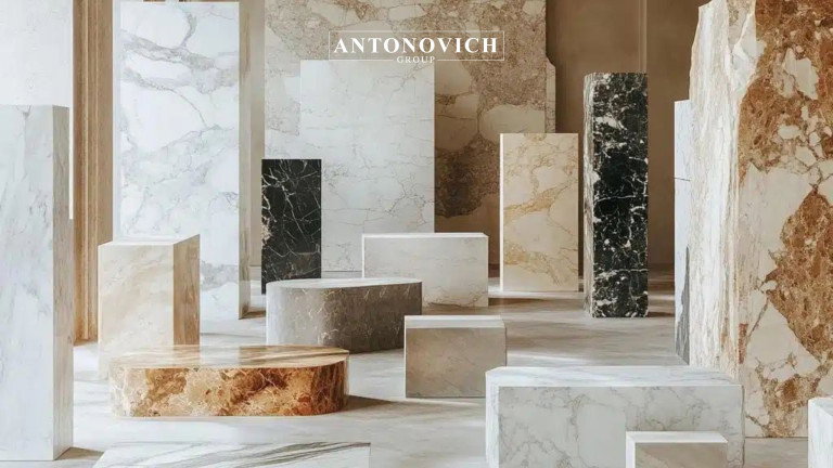 Excellence in Marble: Production &amp; Installation by Antonovich Group