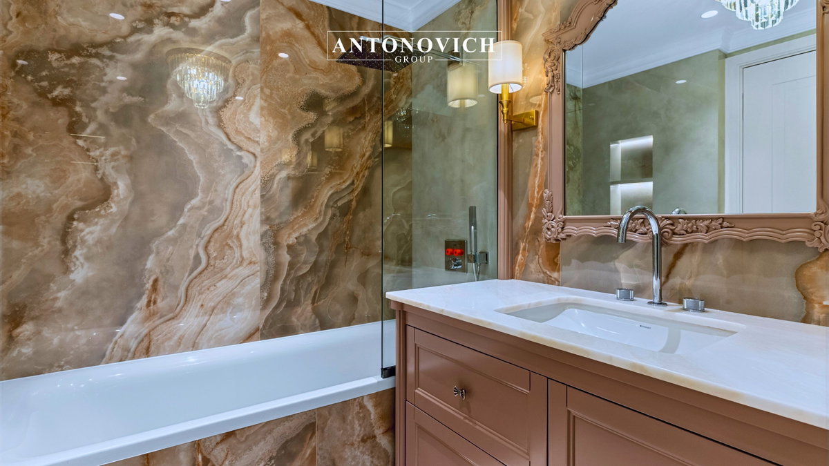 The Antonovich Group Turnkey Interior Design Services for Luxury Villa Project Implementation