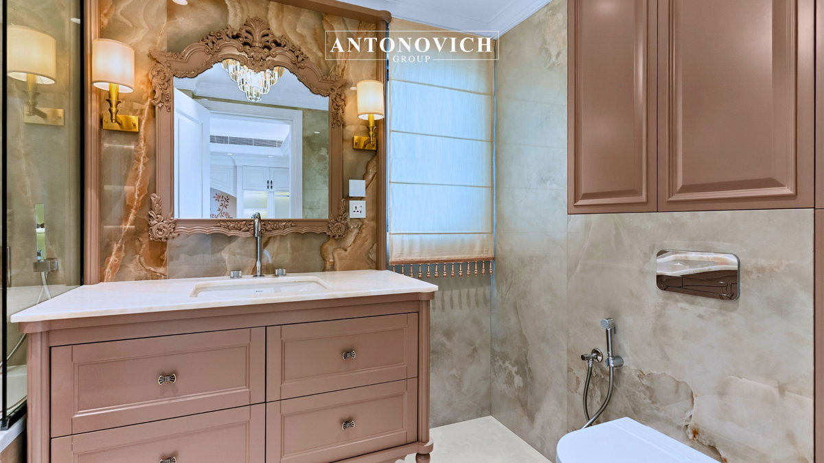 The Antonovich Group Turnkey Interior Design Services for Luxury Villa Project Implementation