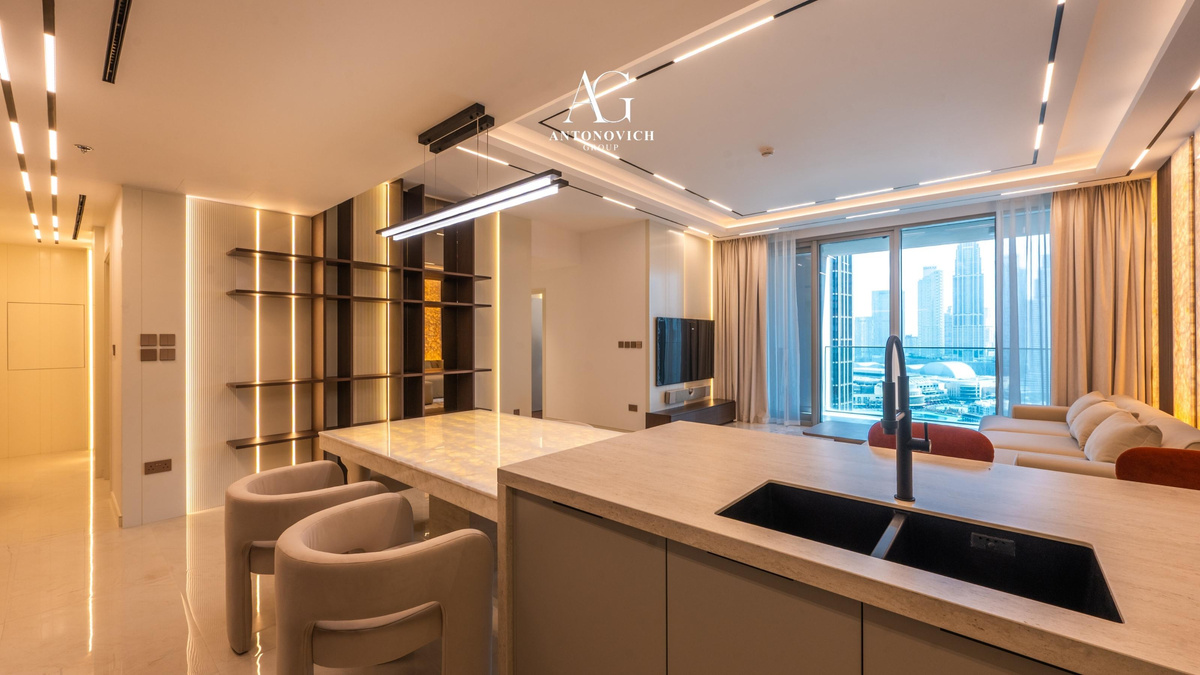 Apartment Renovation and Interior Design at Address Dubai Opera Residences