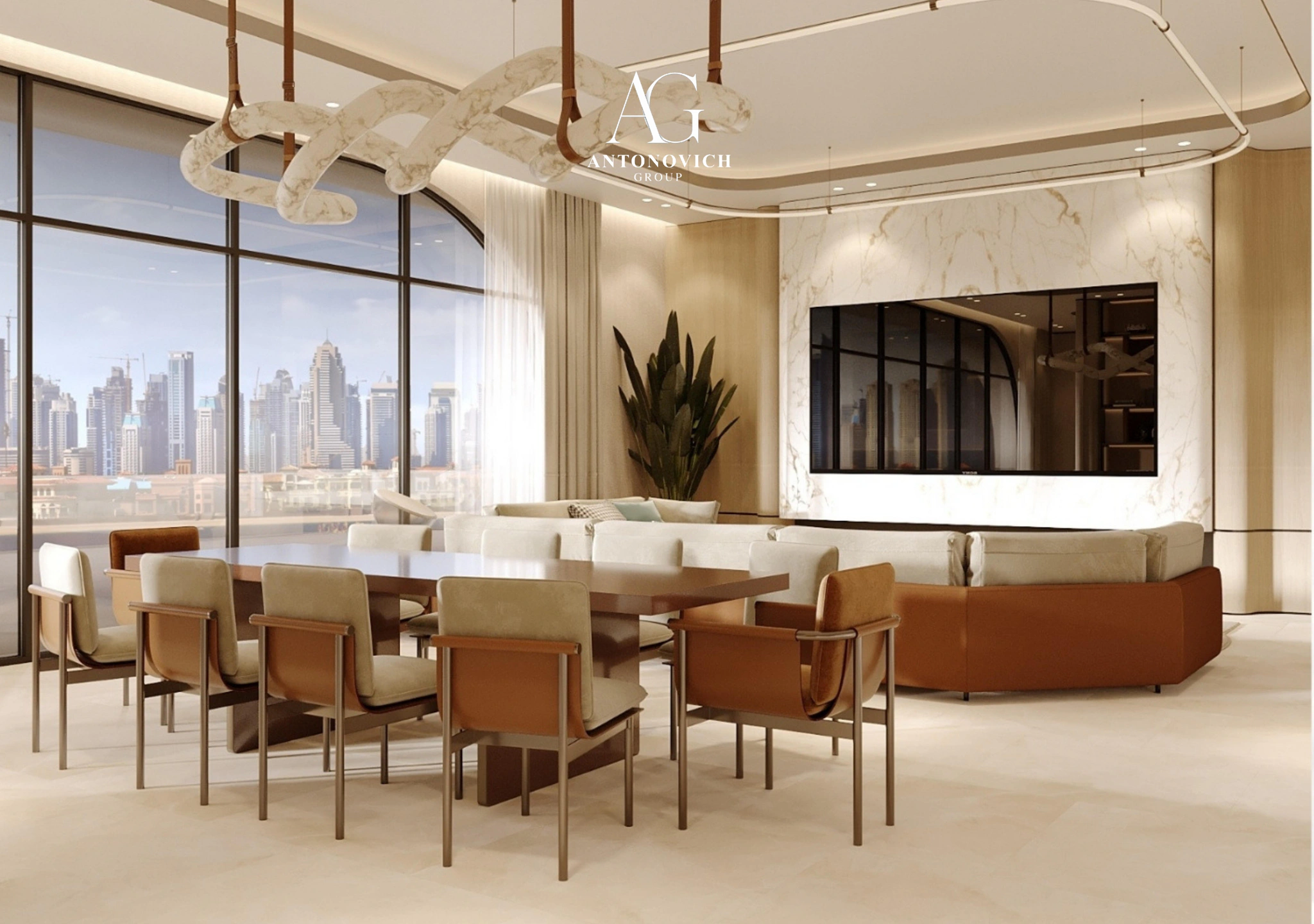 Luxury Apartment Interior Design in Dubai