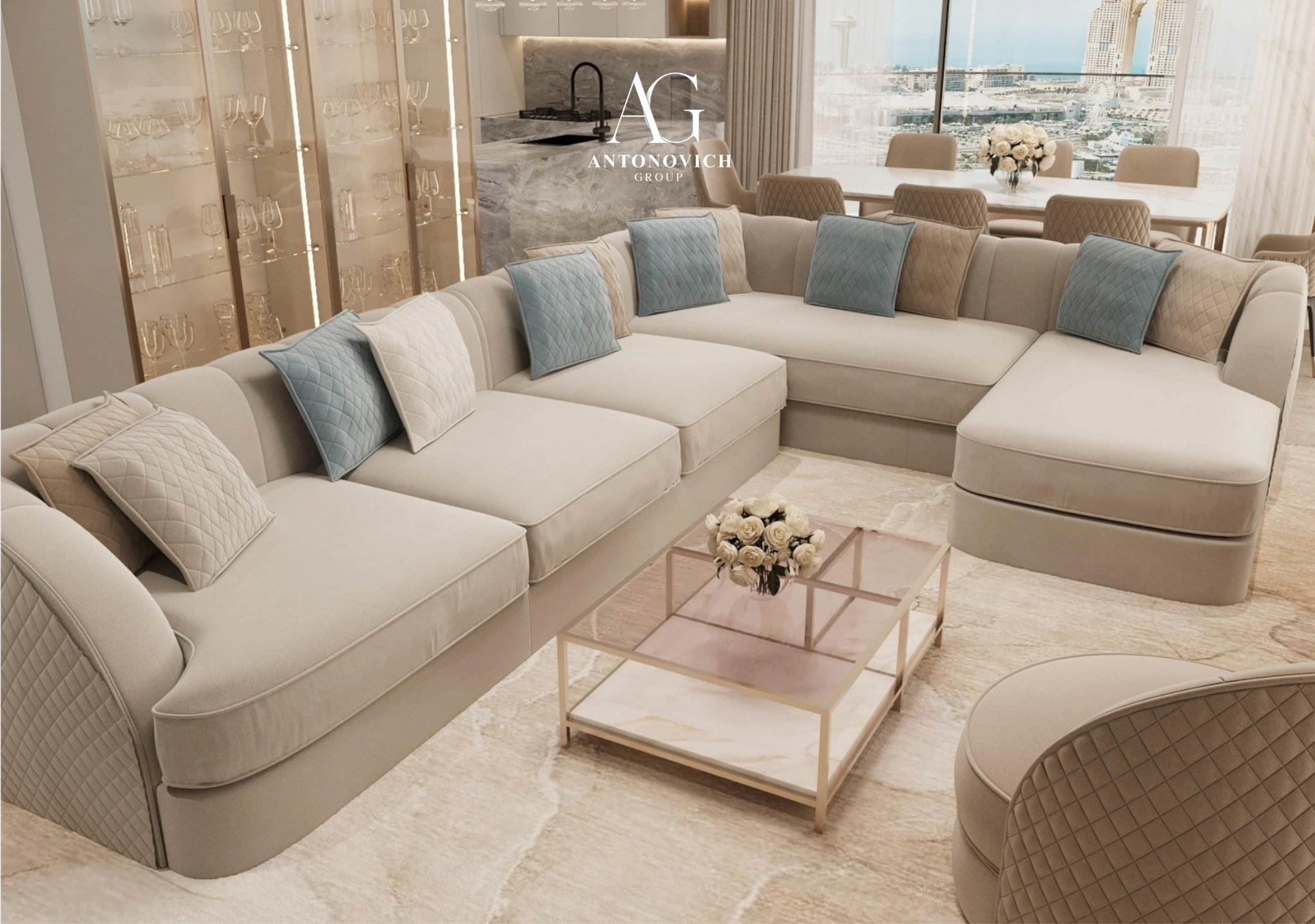 Luxury Apartment Interior Design in Dubai