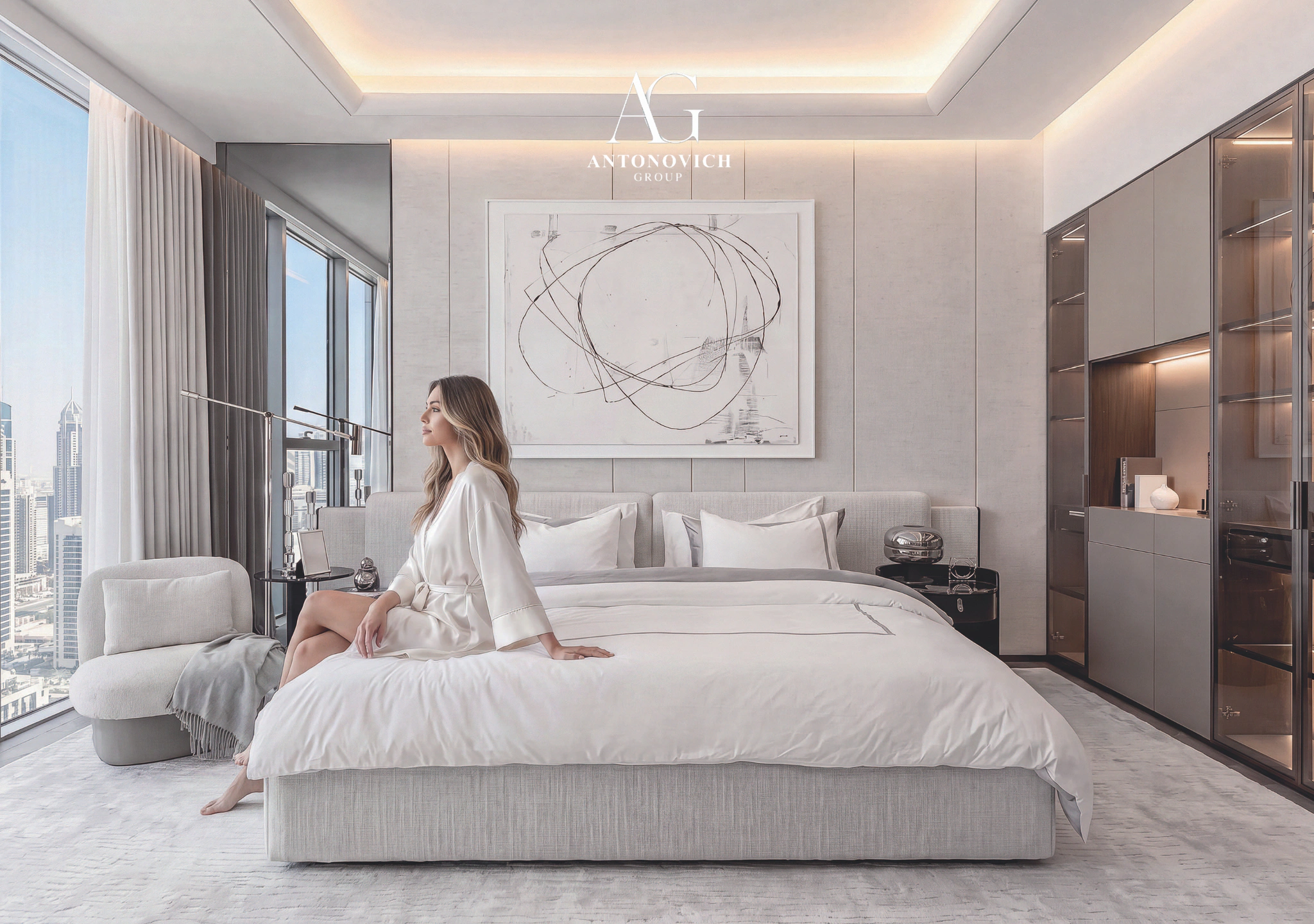 Modern Luxury Apartment Interior Design & Fit-Out by Antonovich Group