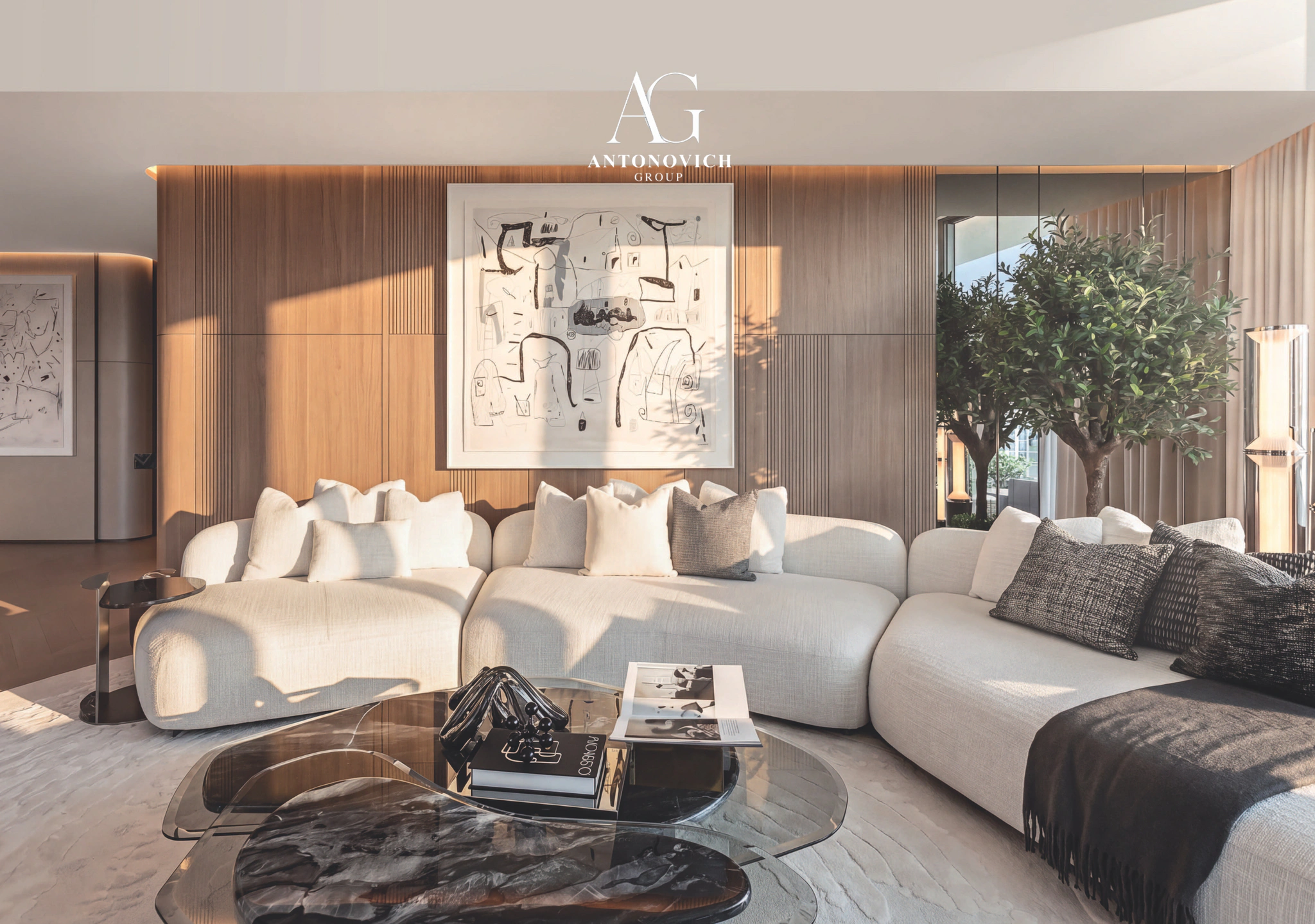 Modern Luxury Apartment Interior Design & Fit-Out by Antonovich Group