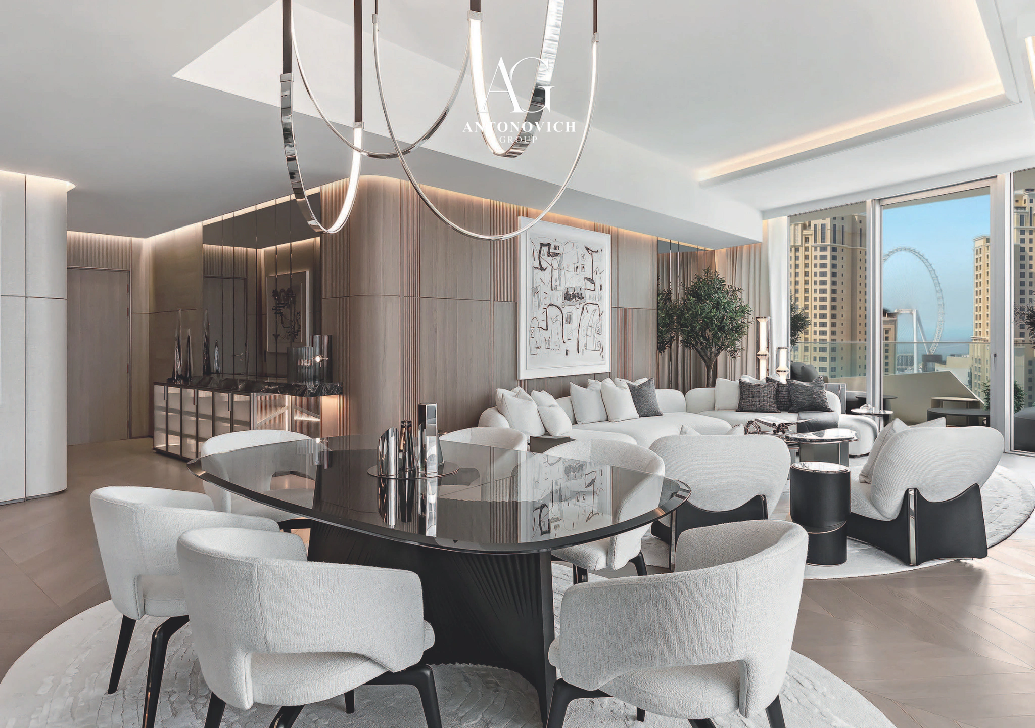 Modern Luxury Apartment Interior Design & Fit-Out by Antonovich Group