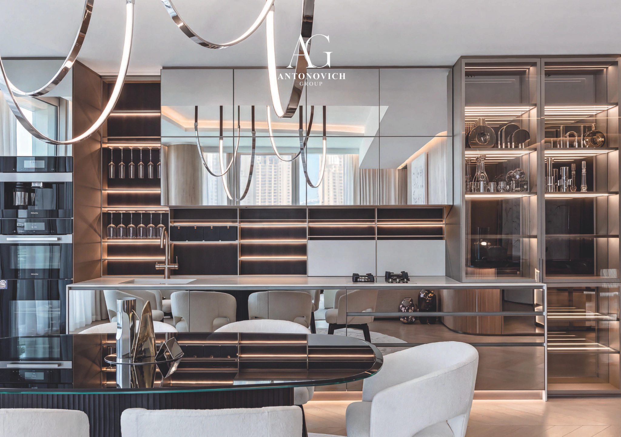 Modern Luxury Apartment Interior Design & Fit-Out by Antonovich Group