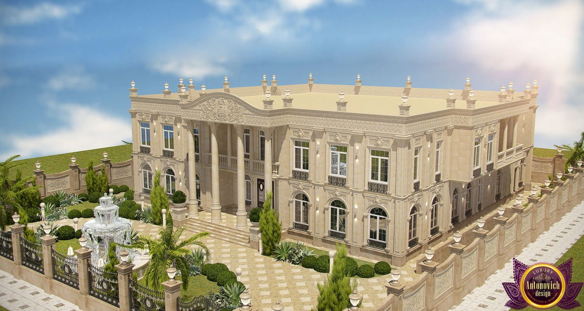 villa frontage