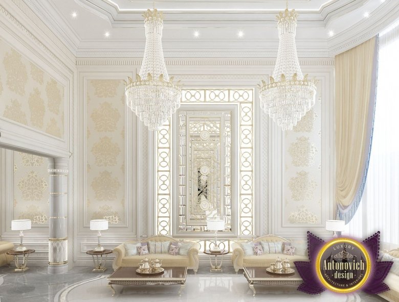 Refined lighting in living area