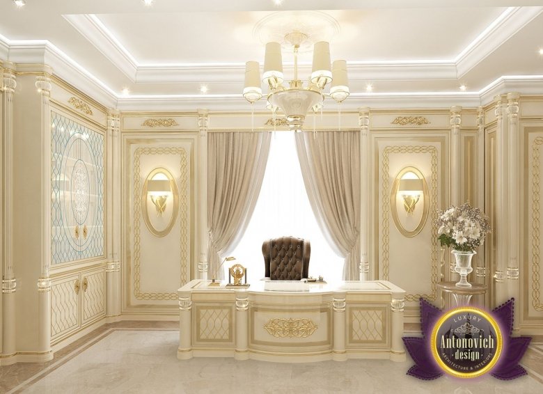 Luxurious bedroom design details