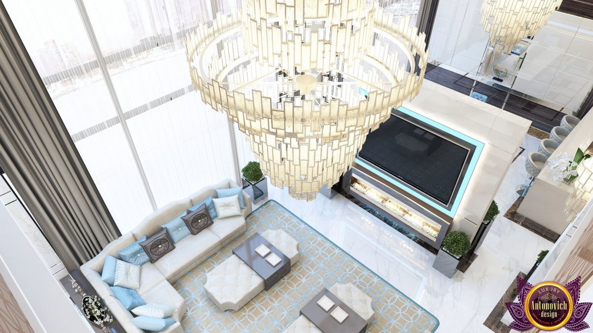 elegant living room lighting